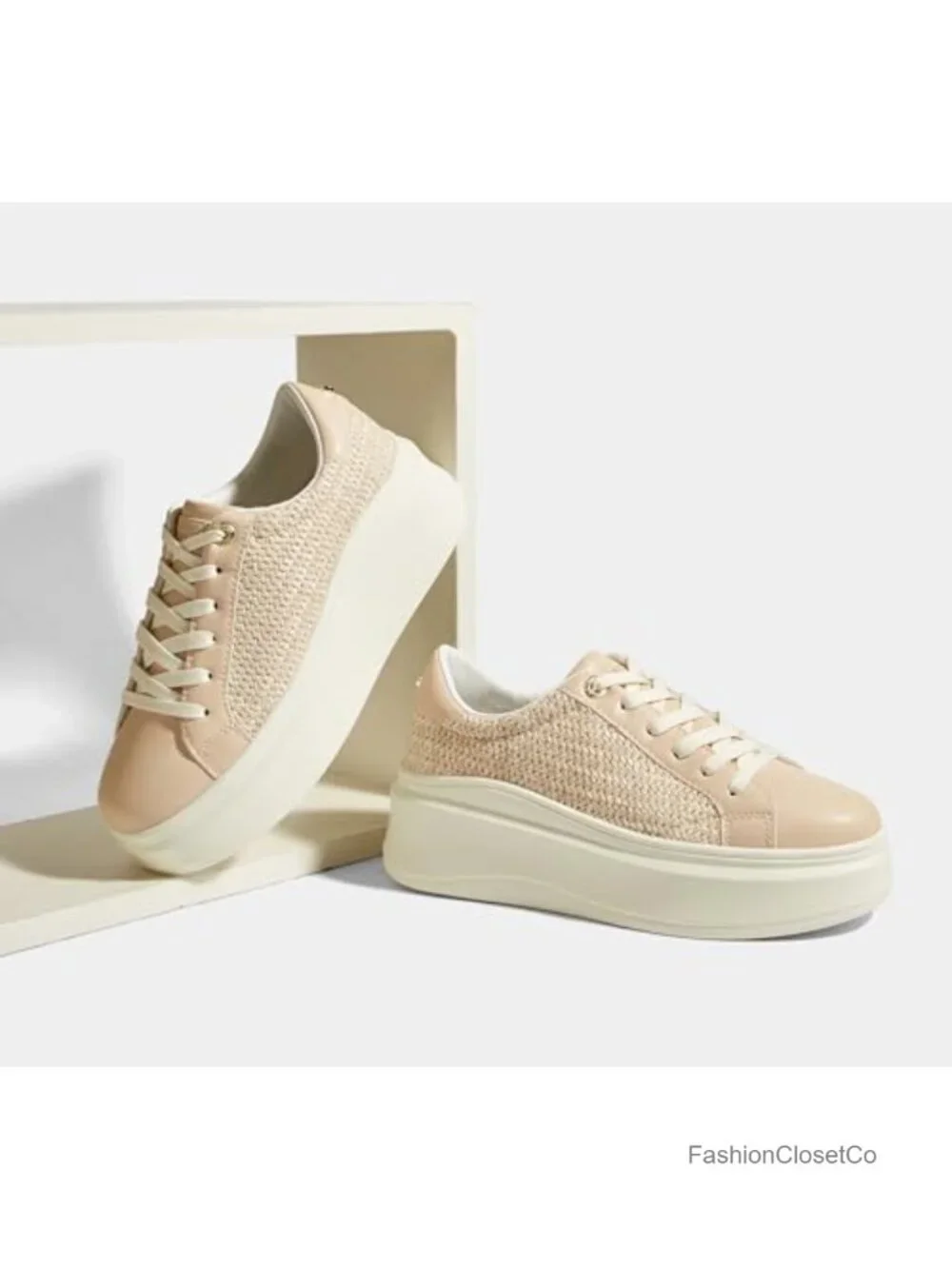 LUCKY STEP Women's Platform Fashion Sneakers Thick Sole Classic Low Top Casual